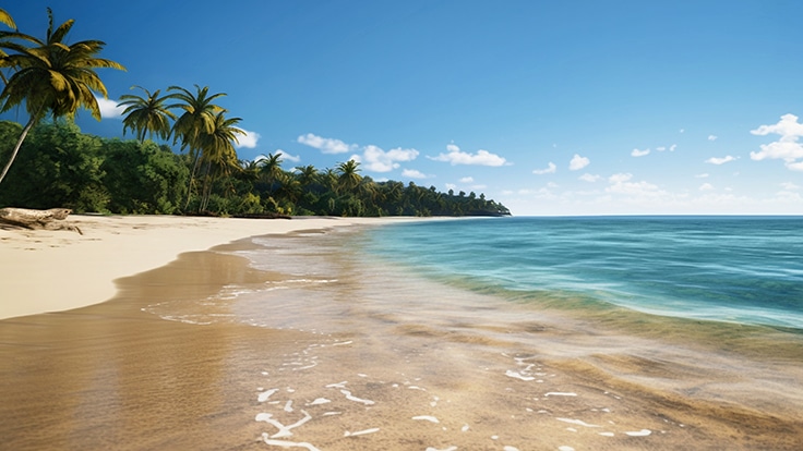 Playas en río San Juan